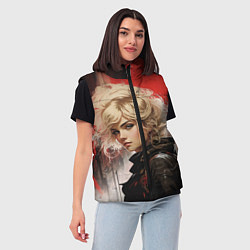 Женский жилет Смотрящая за районом, цвет: 3D-черный — фото 2