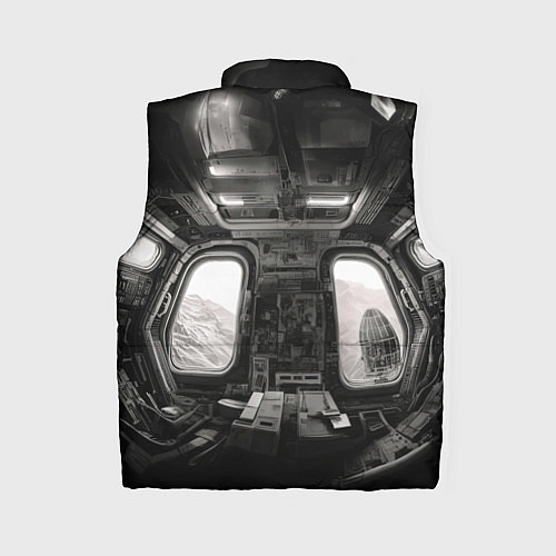 Женский жилет Ксеноморф в каюте космического корабля / 3D-Красный – фото 2