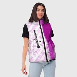 Женский жилет Ghostrunner pro gaming: по-вертикали, цвет: 3D-черный — фото 2