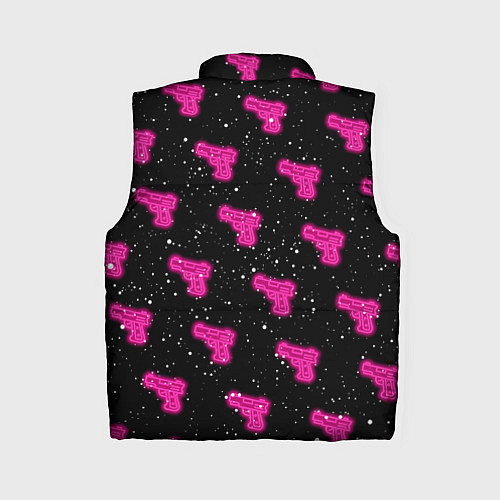 Женский жилет Неоновое оружие и Барби / 3D-Красный – фото 2