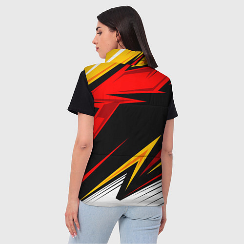 Женский жилет Ducati - red uniform / 3D-Светло-серый – фото 4