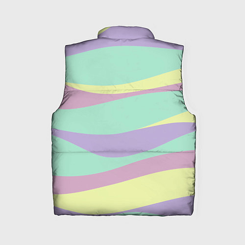 Женский жилет Абстракция из цветных разводов / 3D-Красный – фото 2