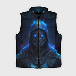 Женский жилет Человек в маске, цвет: 3D-светло-серый