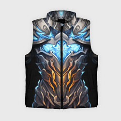 Женский жилет Магические латы рыцаря героя, цвет: 3D-светло-серый