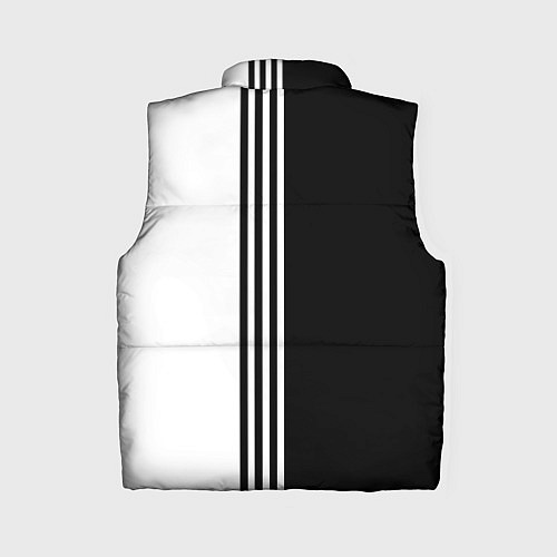 Женский жилет Спорт три полоски / 3D-Светло-серый – фото 2