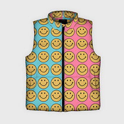 Женский жилет Smiley, цвет: 3D-светло-серый