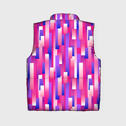 Женский жилет Градиентные прямоугольники / 3D-Красный – фото 2