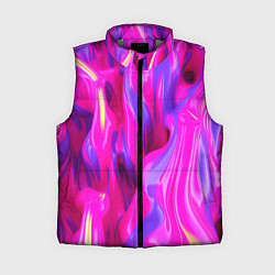 Женский жилет Pink blue texture