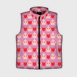 Женский жилет Безопасный секс, цвет: 3D-красный