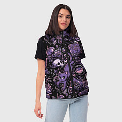 Женский жилет Ведьминский паттерн, цвет: 3D-черный — фото 2