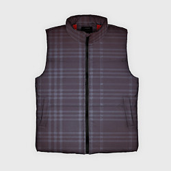 Женский жилет Клетка оттенки серого