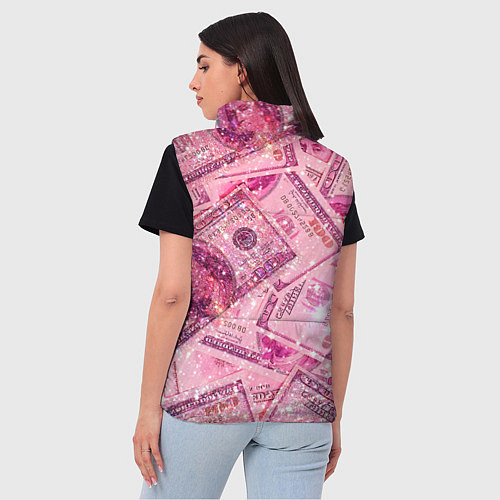 Женский жилет Дорого богато / 3D-Светло-серый – фото 4