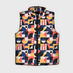 Женский жилет Геометрическая абстракция баухаус