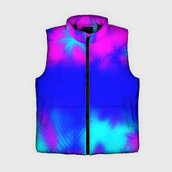 Женский жилет Grand Theft Auto tropic vice city, цвет: 3D-черный