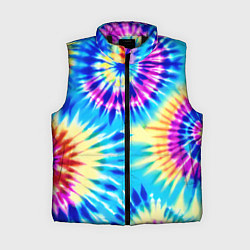 Женский жилет Красочная композиция - тай-дай