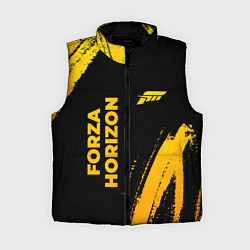 Женский жилет Forza Horizon - gold gradient вертикально