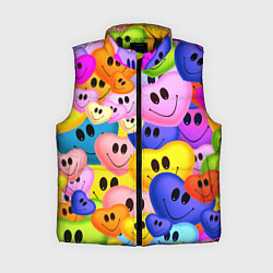Женский жилет Улыбка любви, цвет: 3D-черный