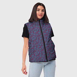 Женский жилет Пейсли узор, цвет: 3D-черный — фото 2