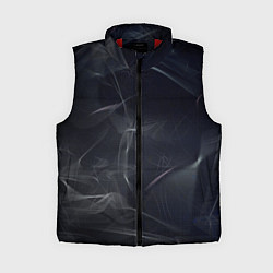 Женский жилет Серый дым и тьма