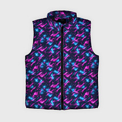 Женский жилет Неоновый бум, цвет: 3D-черный