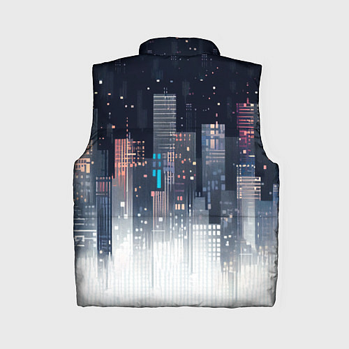 Женский жилет Инверсия дня / 3D-Светло-серый – фото 2