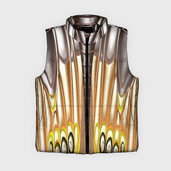 Женский жилет Абстрактный рисунок по мотивам крыла бабочки