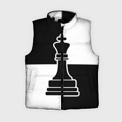 Женский жилет Шахматы - ферзь