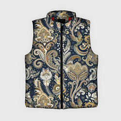 Женский жилет Индийские этнические узоры пейсли