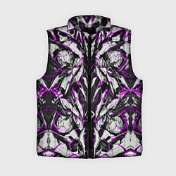 Женский жилет Фиолетовая кибернетическая броня