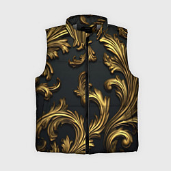 Женский жилет Позолоченные классические объемные узоры