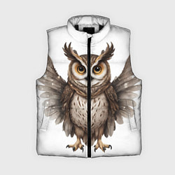 Женский жилет Совушка с крыльями