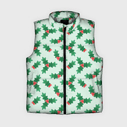 Женский жилет Рождественская омела