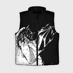 Женский жилет Берсерк Гатс в чёрных доспехах, цвет: 3D-черный