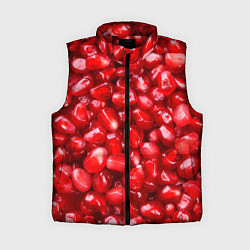 Женский жилет Спелые зёрна граната