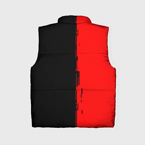 Женский жилет Алиса рок группа краски альбом / 3D-Красный – фото 2