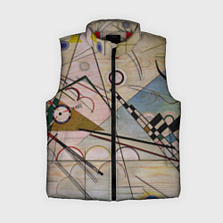 Женский жилет Неизвестные фигуры, цвет: 3D-красный