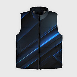 Женский жилет Темно-синий абстрактный фон абстракция