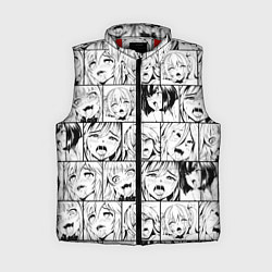 Женский жилет Ahegao pattern, цвет: 3D-красный
