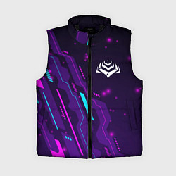 Женский жилет Warframe neon gaming