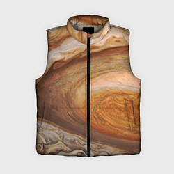 Женский жилет Волны Юпитера - star dust, цвет: 3D-светло-серый