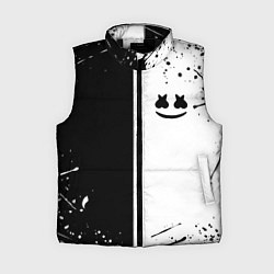 Женский жилет Marshmello краски музыка