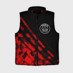 Женский жилет PSG sport grunge