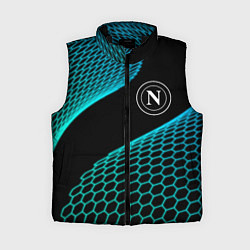 Женский жилет Napoli football net, цвет: 3D-черный