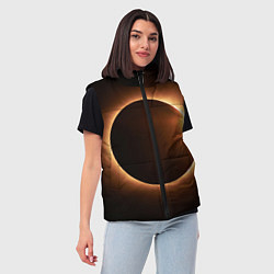 Женский жилет Полнолуние, цвет: 3D-светло-серый — фото 2