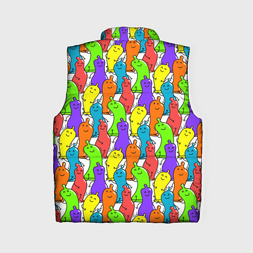 Женский жилет Весёлые цветные презервативы / 3D-Красный – фото 2