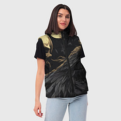 Женский жилет Останки падших ангелов, цвет: 3D-светло-серый — фото 2