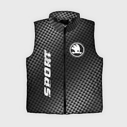 Женский жилет Skoda sport carbon