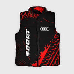 Женский жилет Audi red sport tires