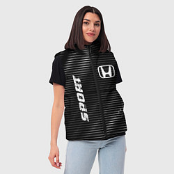 Женский жилет Honda sport metal, цвет: 3D-черный — фото 2