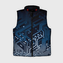 Женский жилет Дорожки платы, цвет: 3D-красный